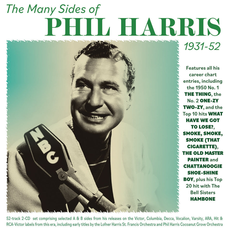 MANY SIDES OF PHIL HARRIS 1931/1952 - Front Cover