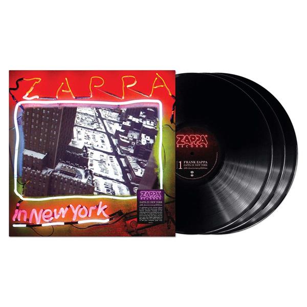 Zappa In New York 40th Anniversary Triple Vinyle Gatefold Edition Limitée - Front Cover