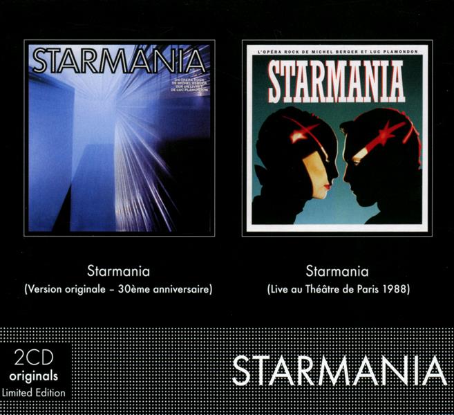 Coffret 2 cd: Starmania, Version originale 30ème anniversaire + Starmania - live 88 - Front Cover