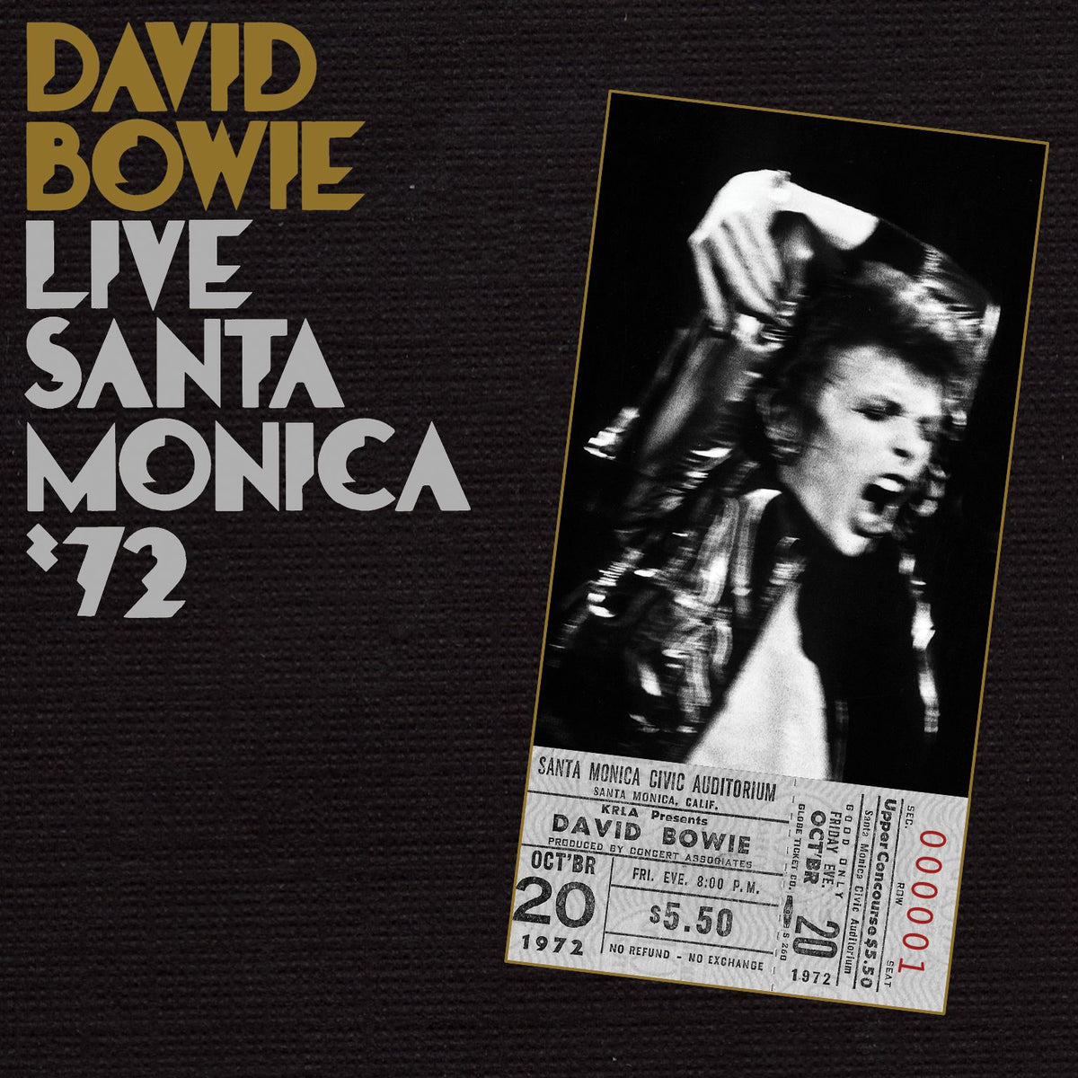 LIVE SANTA MONICA '72 - Front Cover