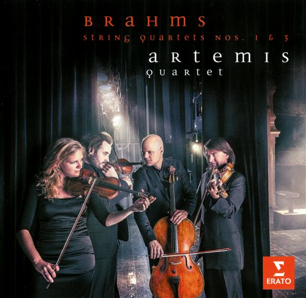 Brahms:quatuors n° 1 & 3 - Front Cover