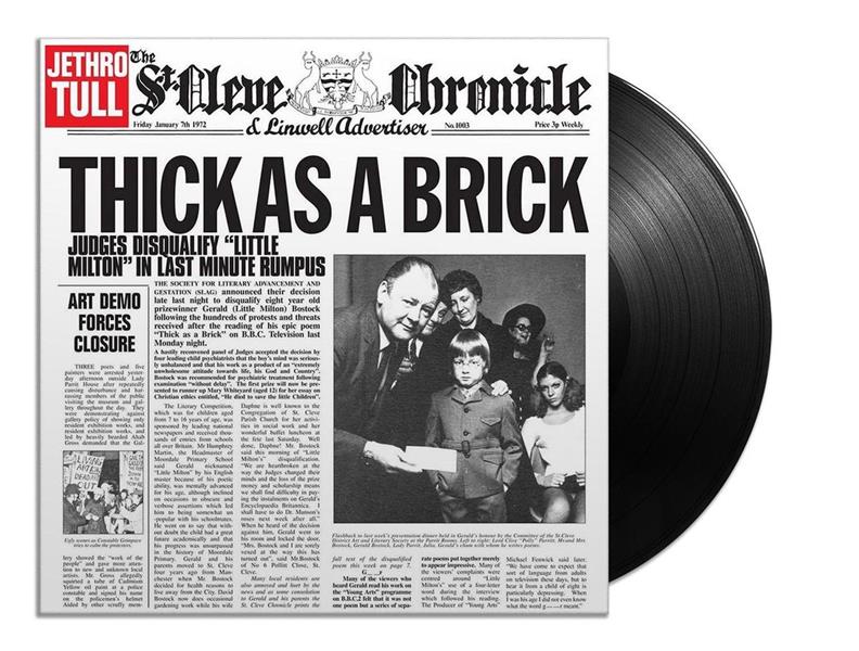 THICK AS A BRICK - Front Cover