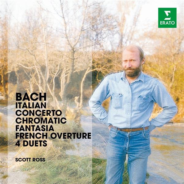 Italian concerto Chromatic fantasia French overture 4 duets - Front Cover