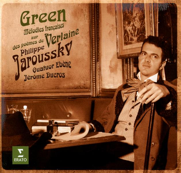 Green : mélodies françaises sur des poèmes de Verlaine - Front Cover
