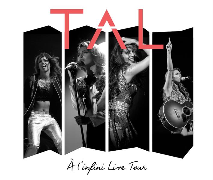 à l'infini live tour - Front Cover