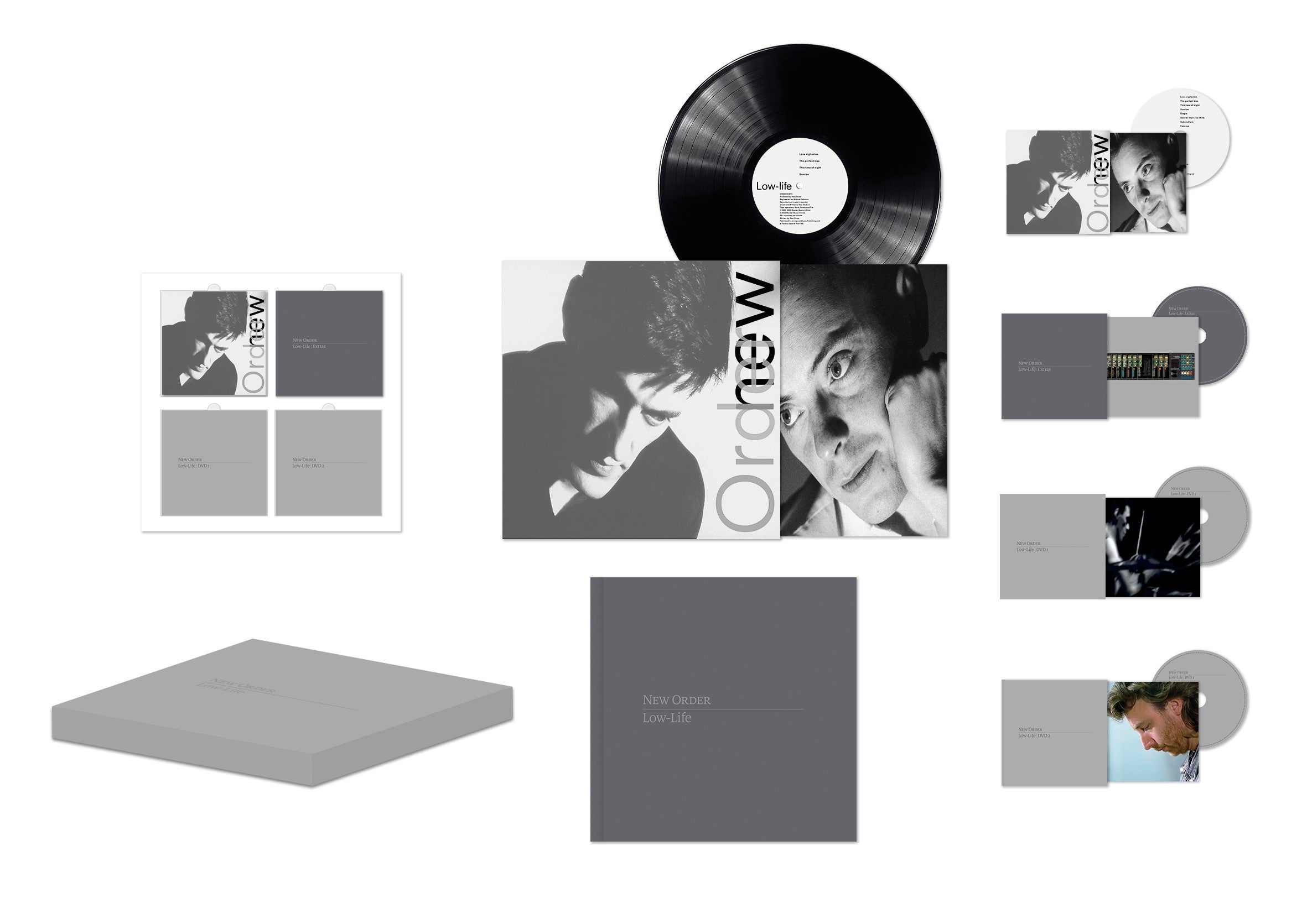 LOW-LIFE (COFFRET 1 VINYLE + 2CD + 2DVD) - Front Cover