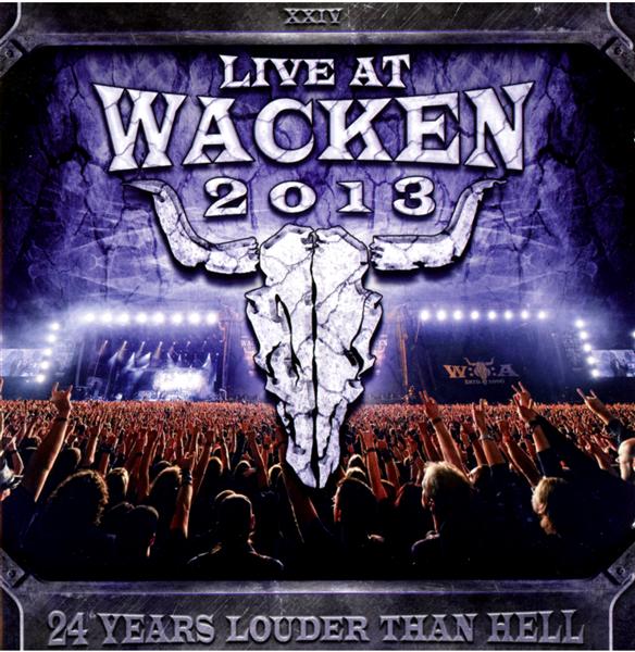 Live at Wacken 2013 - Front Cover