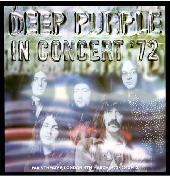 In concert'72 - Front Cover