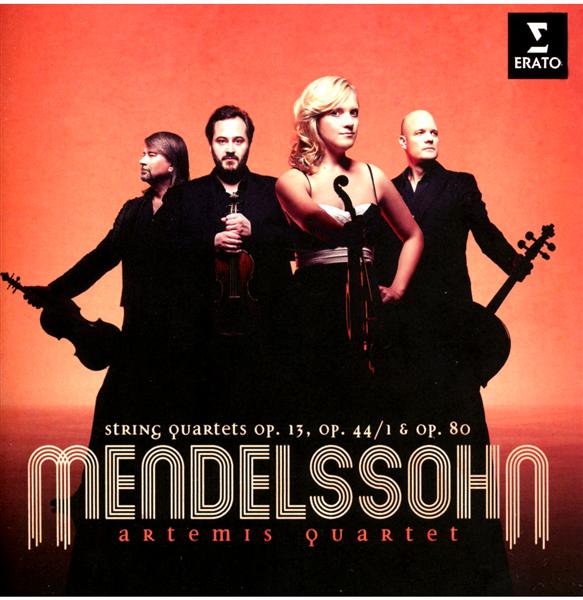 Quatuor à cordes op.13 - quatuor à cordes op.44/1 - quatuor à cordes op.80 - Front Cover
