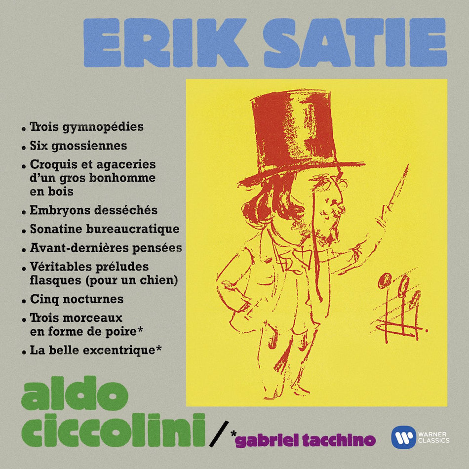 SATIE:GYMNOPEDIES ETC - Front Cover