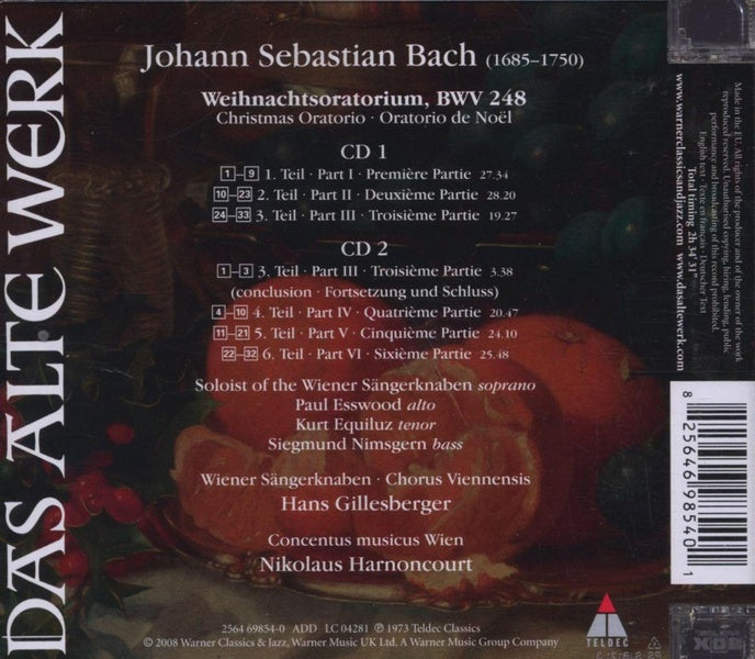 Oratorio de Noël - Front Cover