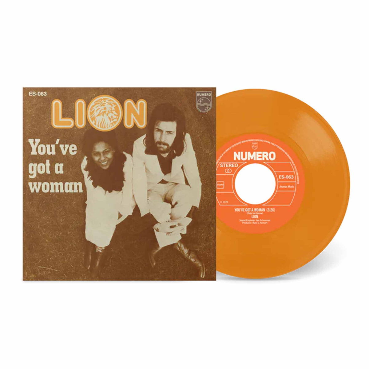 You'Ve Got A Woman - Vinyle Orange Translucide - Front Cover
