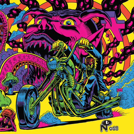Warfaring Strangers: Acid Nightmares - Vinyle Violet Neon - Front Cover