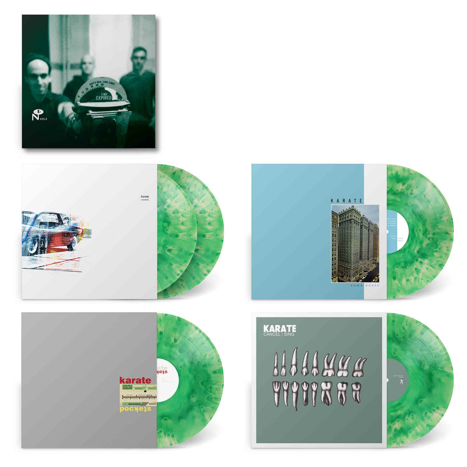 Time Expired - Vinyle Vert - Front Cover