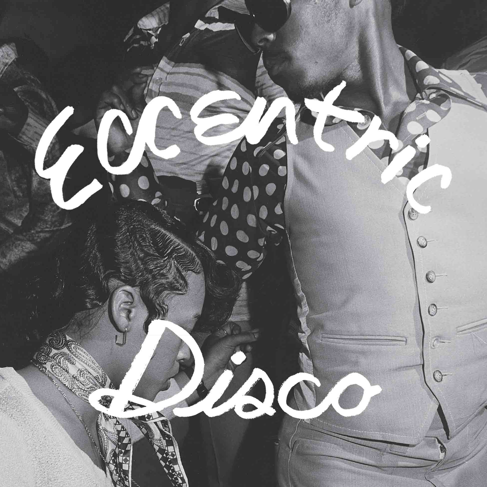 Eccentric Disco - Vinyle Transparent Splatter Jaune Et Violet - Front Cover
