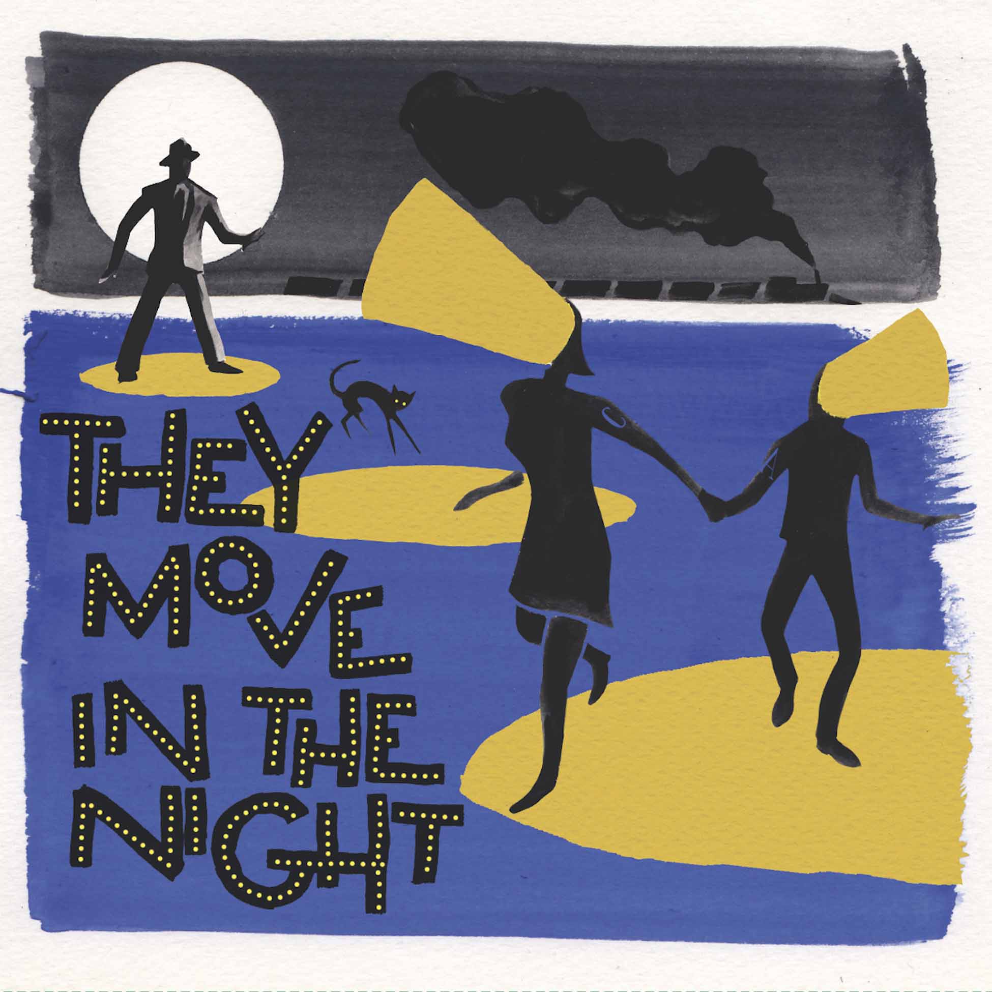 They Move In The Night - Front Cover