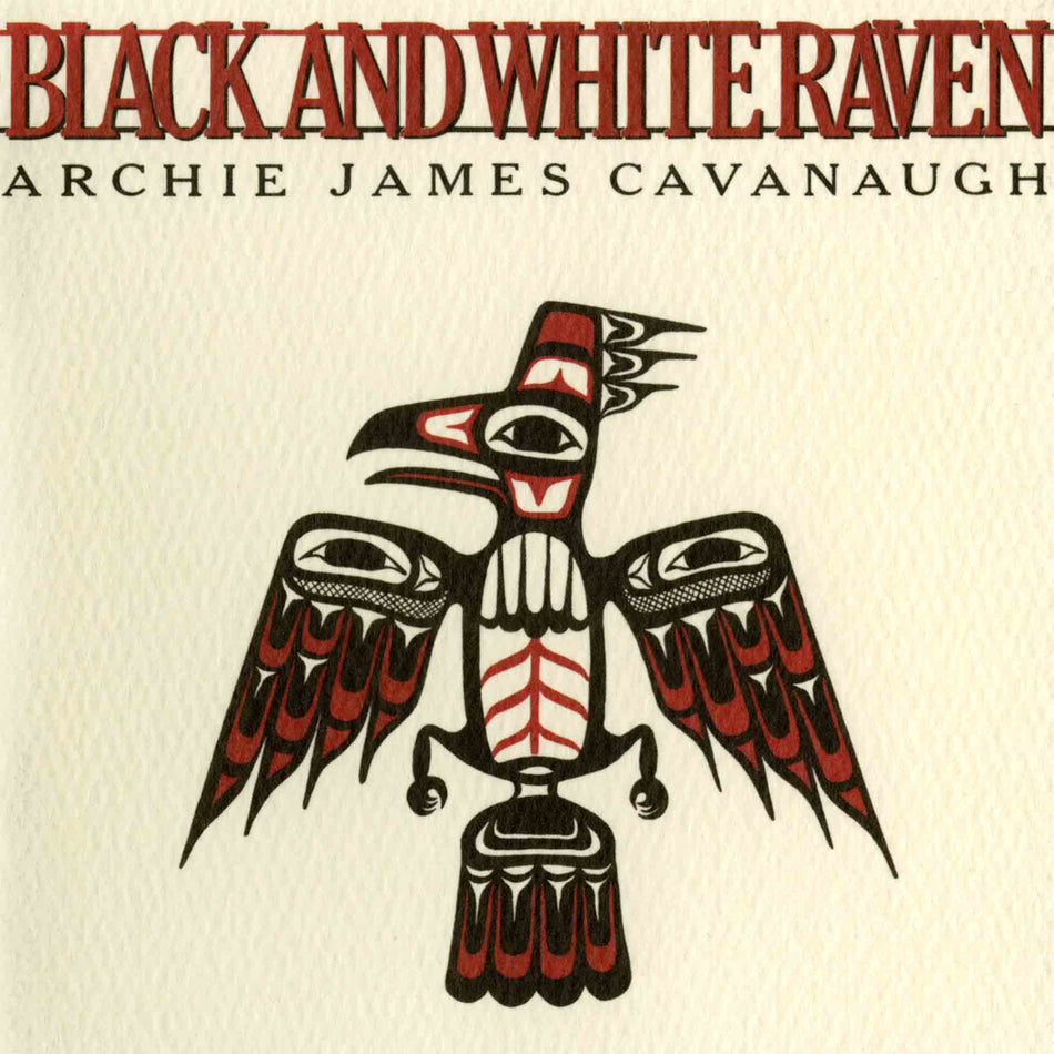 Black And White Raven - Front Cover