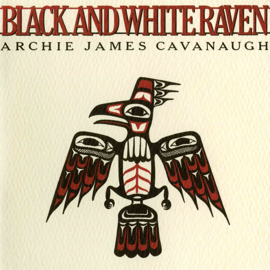 Black And White Raven - Vinyle Blanc & Noir - Front Cover
