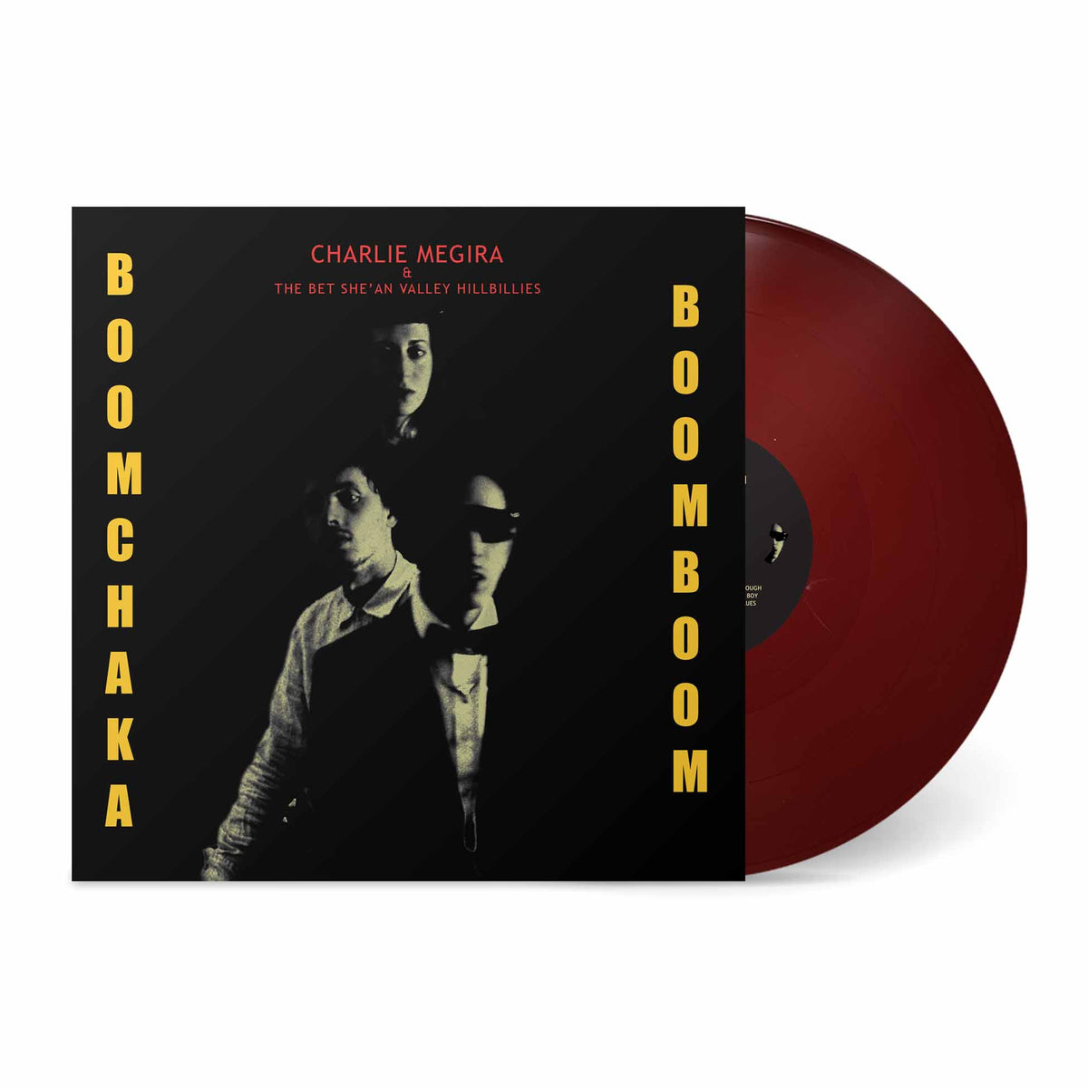 Boom Chaka Boom Boom - Vinyle Bordeaux - Front Cover
