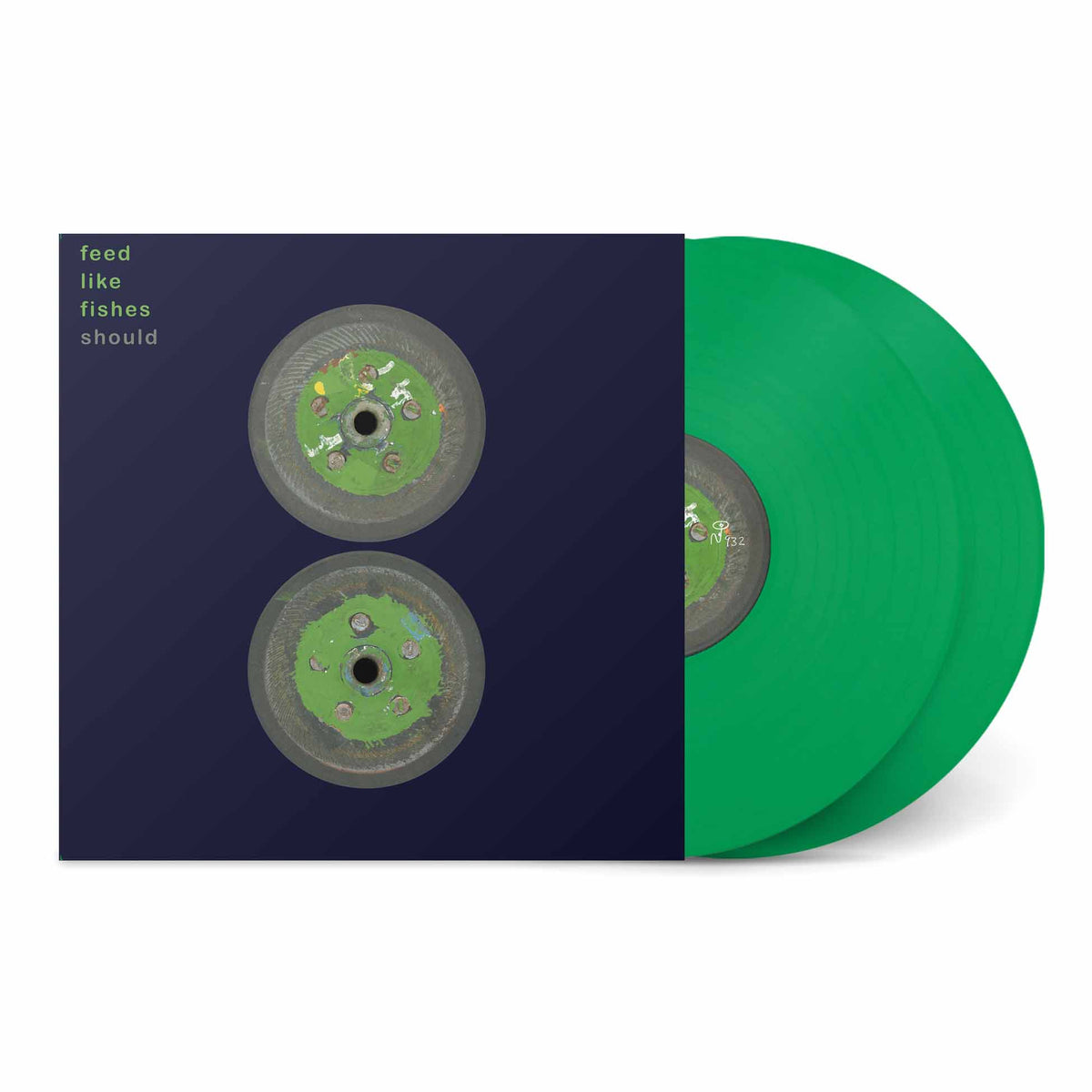 Feed Like Fishes - Vinyle Vert - Front Cover