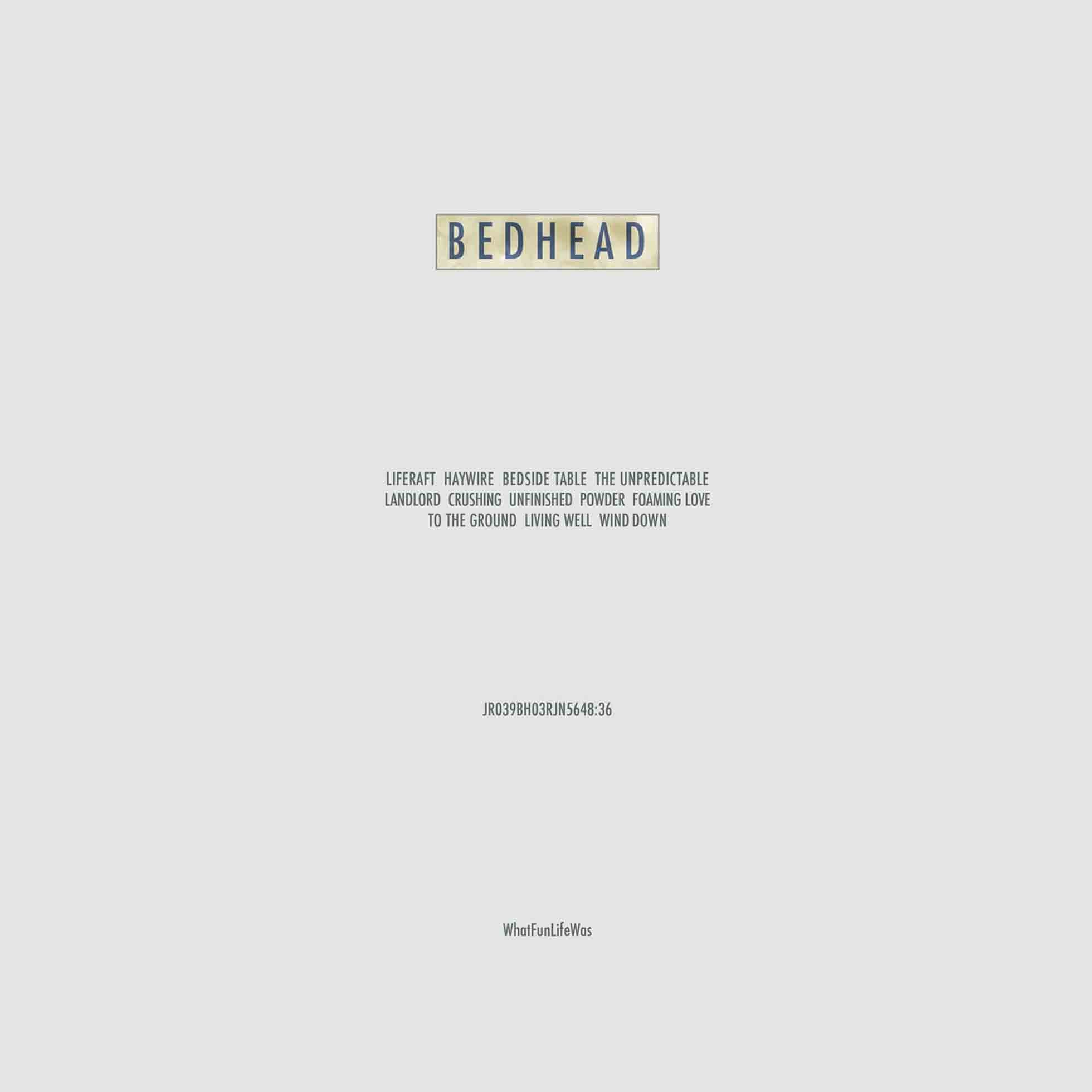 Whatfunlifewas - Vinyle 180 Gr - Front Cover