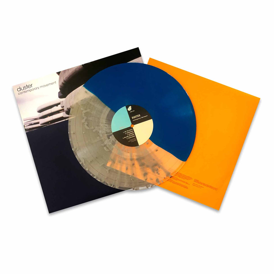 Contemporary Movement - Mi Bleu Mi Transparent Splatter Gris - Front Cover