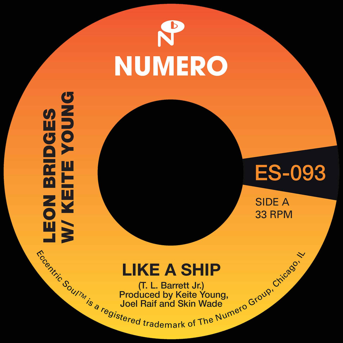 Like A Ship - Front Cover