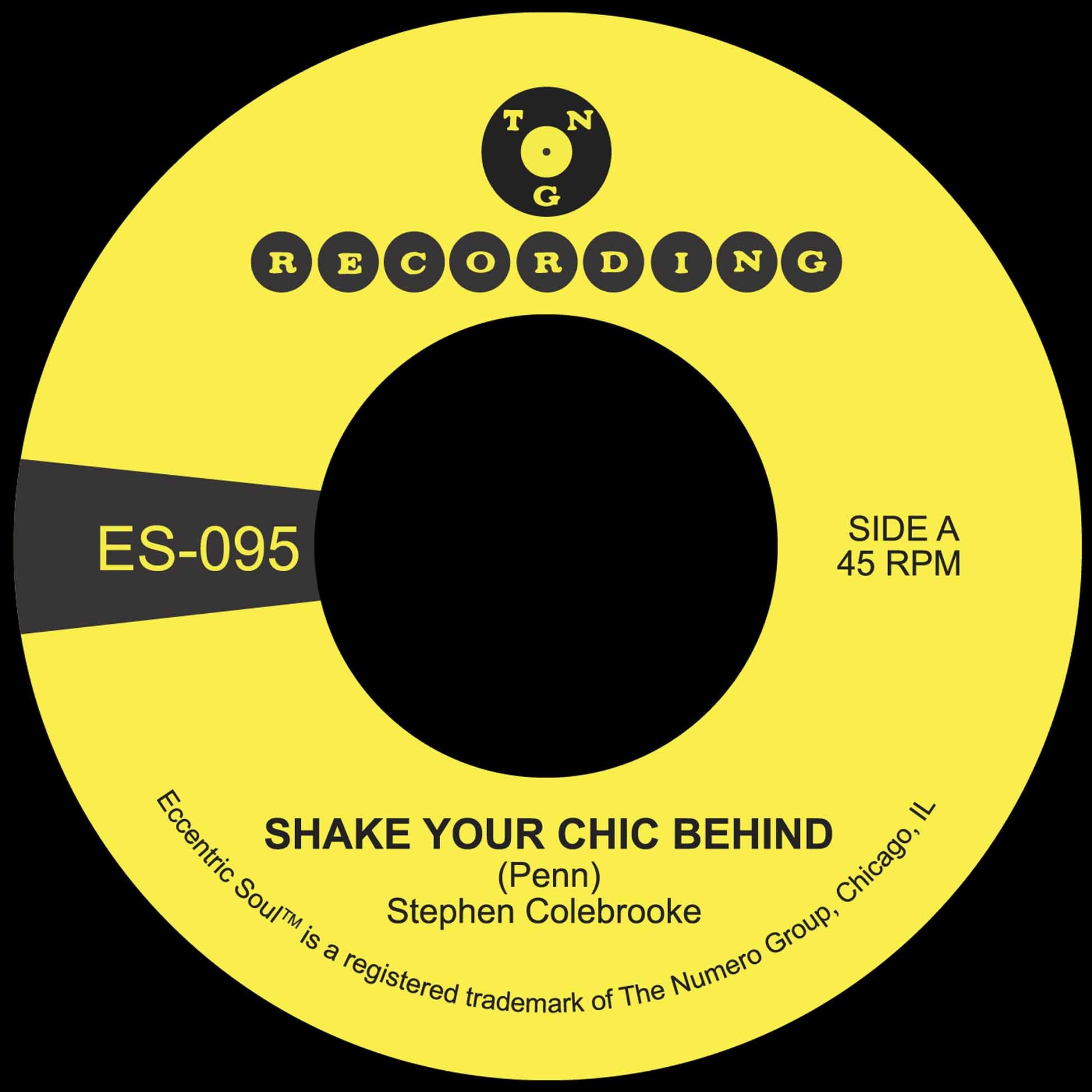 Shake Your Chic Behind + Stay Away From Music - Front Cover