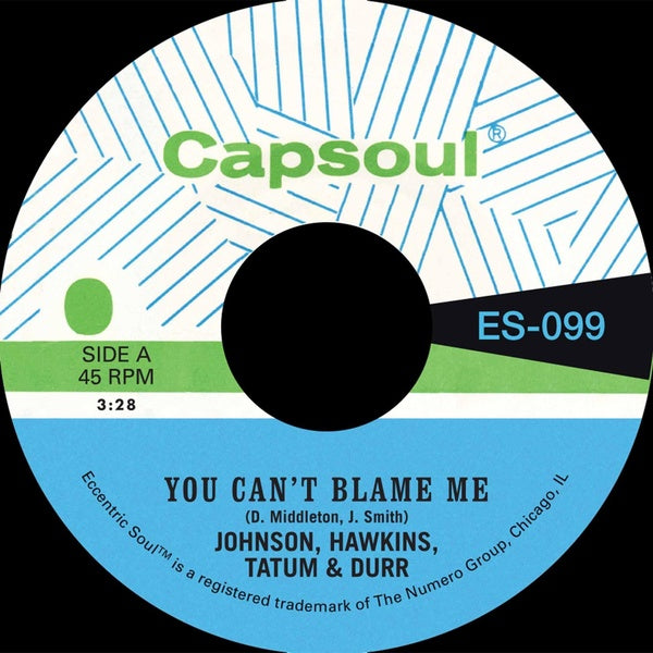 You Can'T Blame Me + You'Re All I Need To Make It - Front Cover