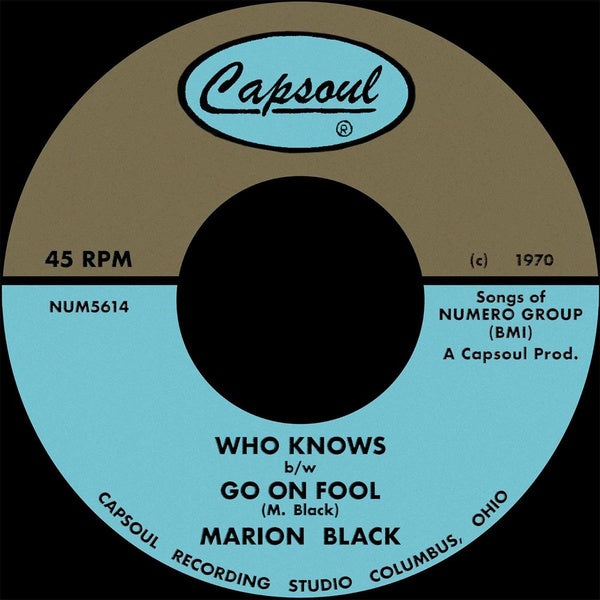 Go On Fool + Who Knows - Front Cover