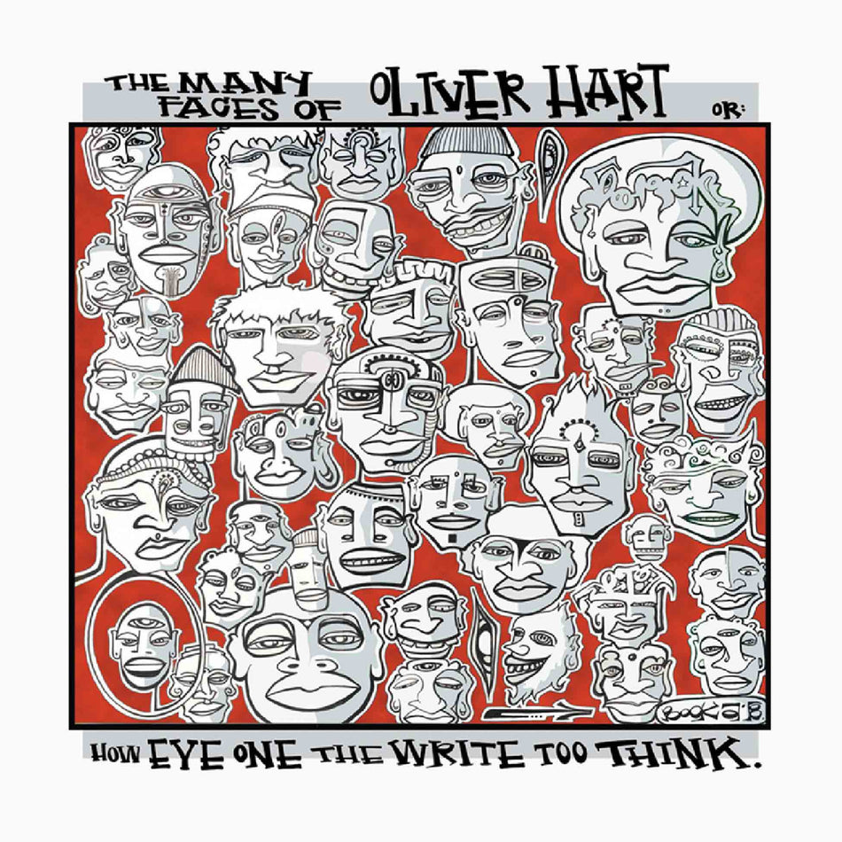 The Many Faces Of Oliver Hart - Front Cover