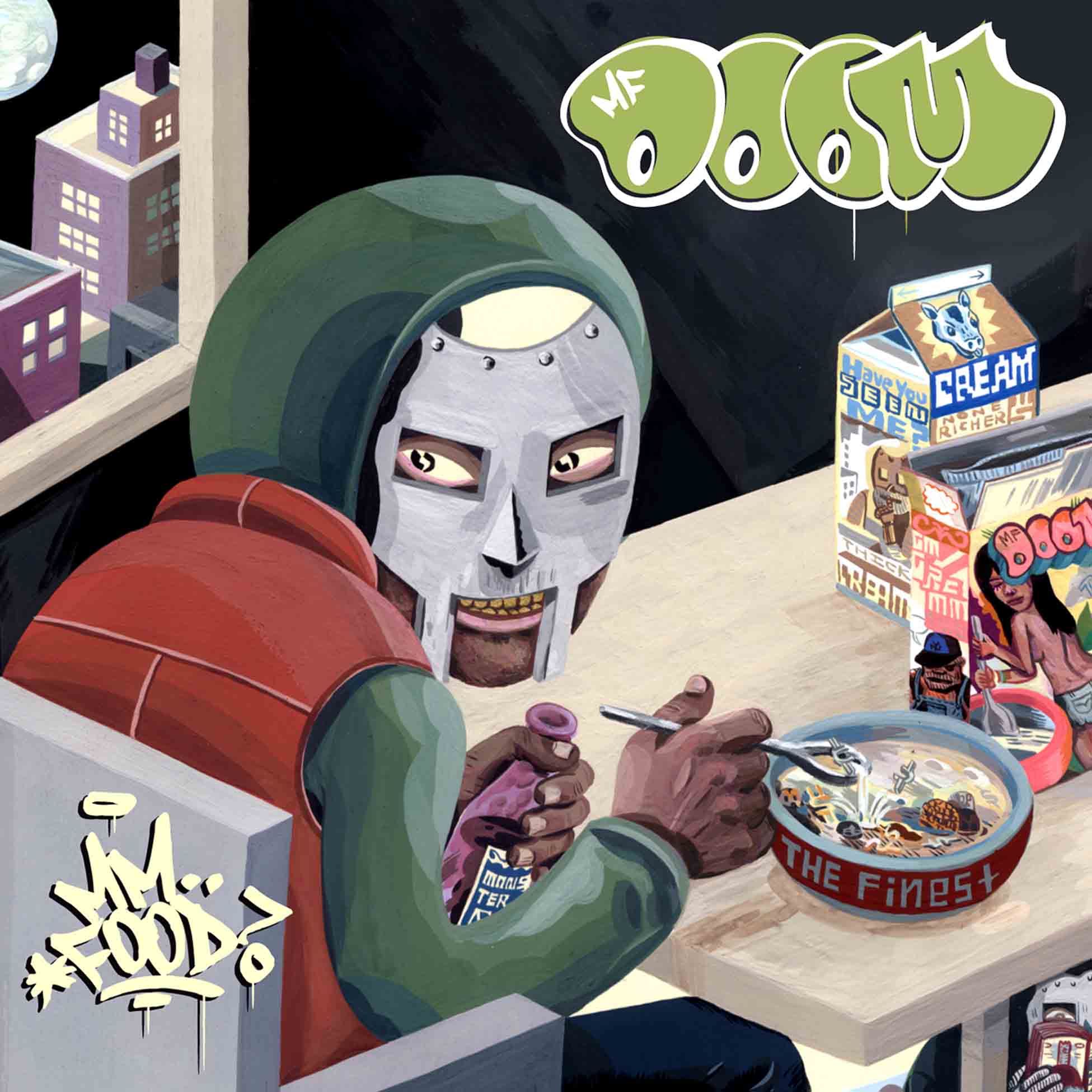 Mm..Food - Vinyles Vert & Rose - Front Cover