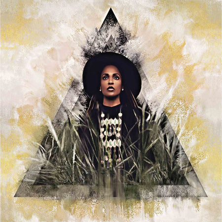 THE SHARECROPPER’S DAUGHTER BONUS VINYL - VINYLE SPLATTER NOIR, BLANC & OR - Front Cover