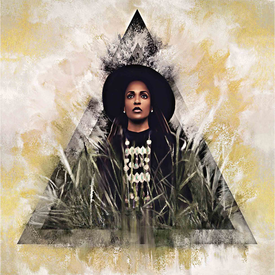 THE SHARECROPPER’S DAUGHTER BONUS VINYL - VINYLE SPLATTER NOIR, BLANC & OR - Front Cover