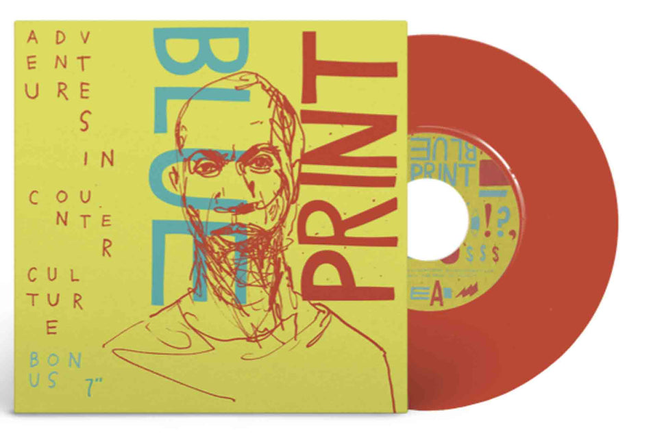 Adventures In Counter-Culture - Single 45T Rouge - Front Cover