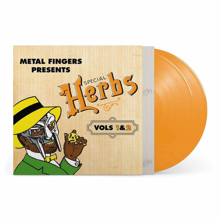 Metal Fingers Presents: Special Herbs Vol. 1 & 2 - Vinyle Orange - Front Cover
