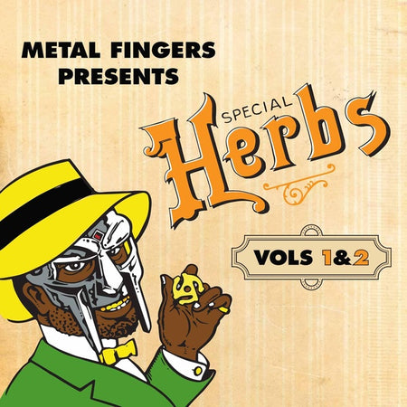 Metal Fingers Presents: Special Herbs Vol. 1 & 2 - Vinyle Orange - Front Cover