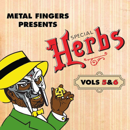 Metal Fingers Presents: Special Herbs Vol. 5 & 6 - Vinyle Rouge - Front Cover