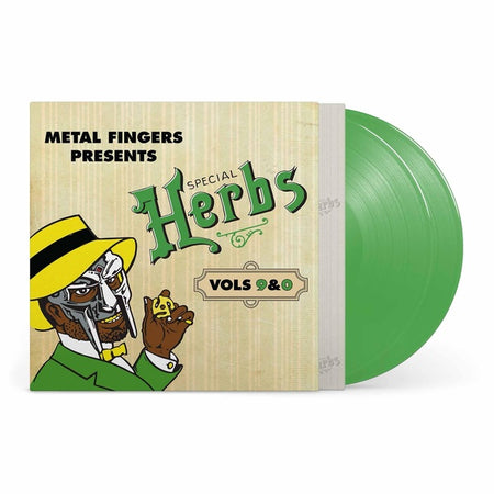 Metal Fingers Presents: Special Herbs Vol. 9 & 0 - Vinyle Vert - Front Cover