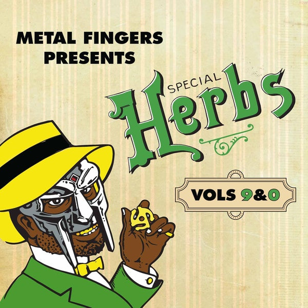 Metal Fingers Presents: Special Herbs Vol. 9 & 0 - Vinyle Vert - Front Cover