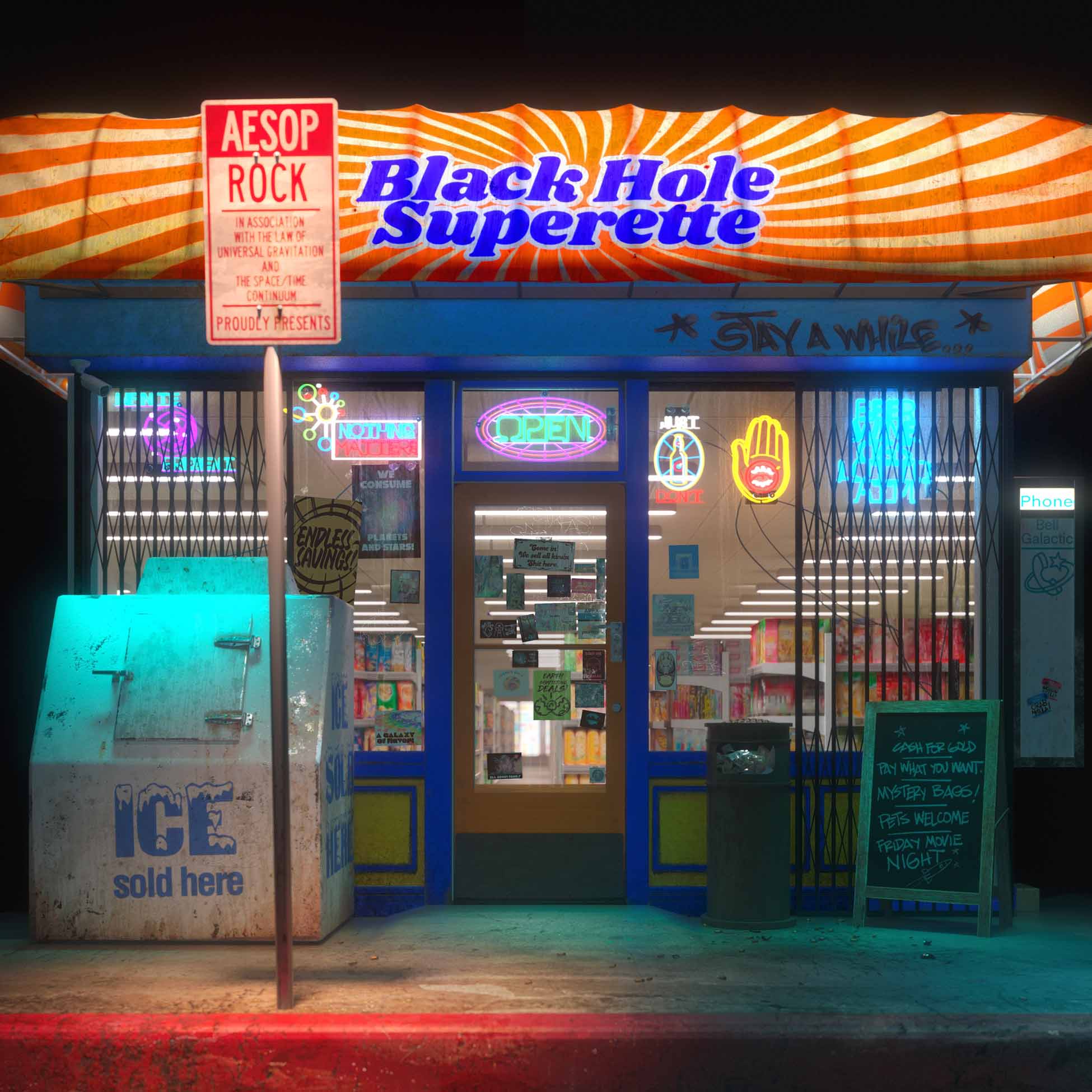 Black Hole Superette - Vinyle Noir Translucide - Front Cover