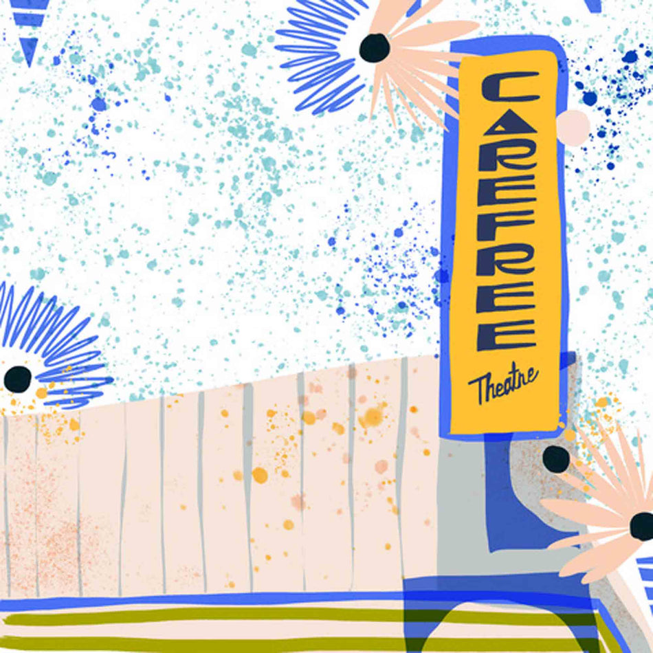 Carefree Theatre - Vinyle Bleu - Front Cover