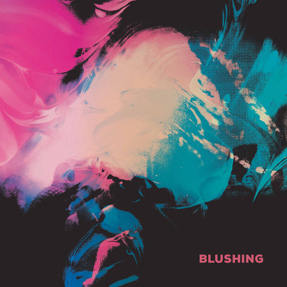 Blushing - Vinyle Bleu Translucide - Front Cover