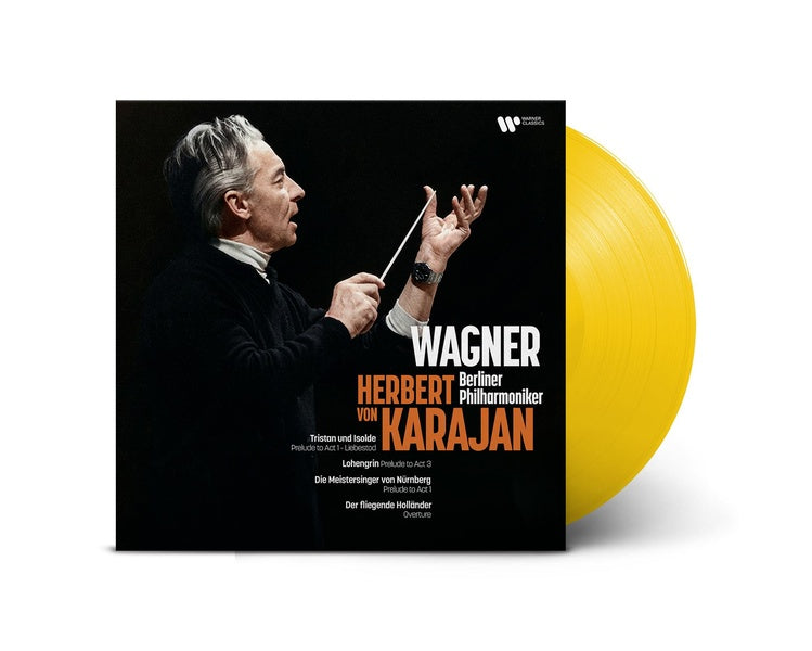 Karajan Conducts Wagner (Vinyle Jaune Edition Limitee) - Front Cover