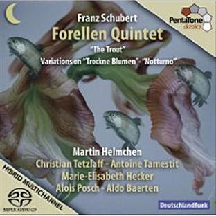 Truite - variation sur trockne blumen - Front Cover