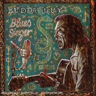 Blues singer - Front Cover