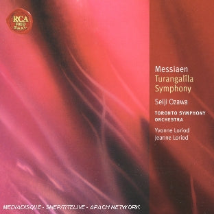 Turangalila symphonie - Front Cover