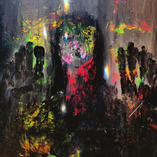 Outside Over There/Red & Black Splatter Vinyl - Front Cover