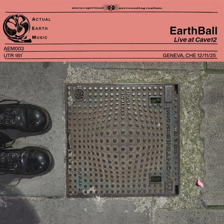 Actual Earth Music/Volume 3 & 4/180g Black Vinyl - Front Cover