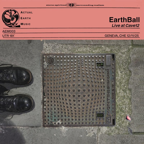 Actual Earth Music/Volume 3 & 4/180g Black Vinyl - Front Cover